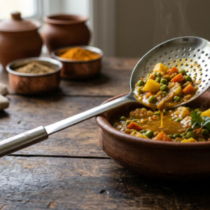 Jhaanjri Perforated Spoon ঝাঁঝরি